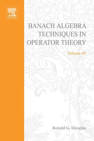 Titelbild: Banach algebra techniques in operator theory 9780122213502