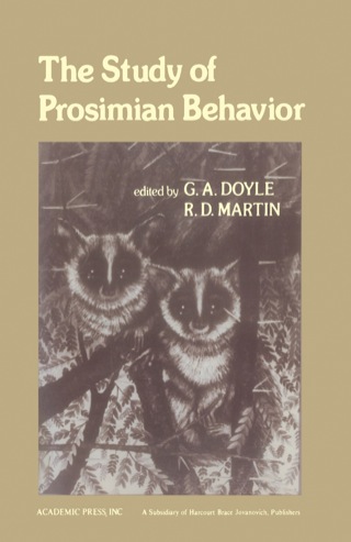 Immagine di copertina: The Study of Prosimian Behavior 1st edition 9780122221507