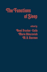 Cover image: The Functions of Sleep 9780122223402