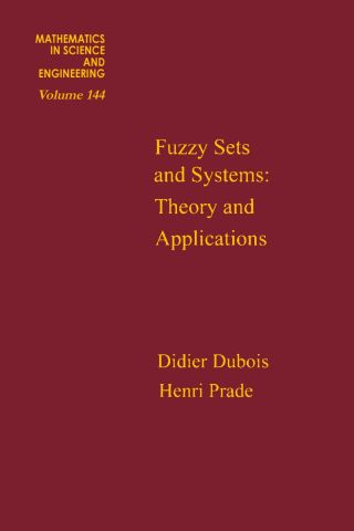 表紙画像: Fuzzy Sets and Systems: Theory and Applications 9780122227509