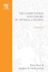 Imagen de portada: The computation and theory of optimal control 9780122262500