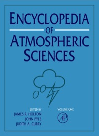 Cover image: Encyclopedia of Atmospheric Sciences, V1-6 1st edition 9780122270901