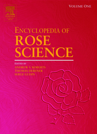 Titelbild: Encyclopedia of Rose Science, Three-Volume Set 9780122276200