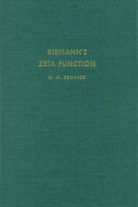 Cover image: RiemannÆs zeta function 9780122327506