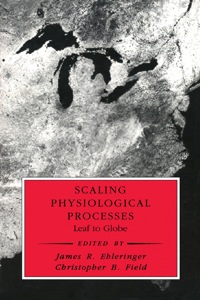 Cover image: Scaling Physiological Processes: Leaf to Globe 9780122334405