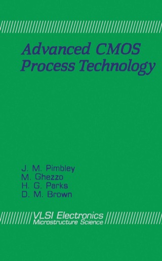 صورة الغلاف: Advanced CMOS Process Technology 9780122341199
