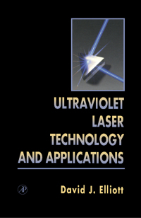 Immagine di copertina: Ultraviolet Laser Technology and Applications 9780122370700