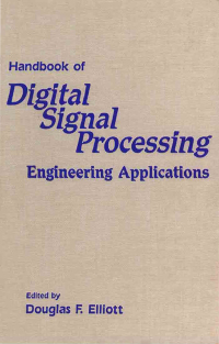 صورة الغلاف: Handbook of Digital Signal Processing: Engineering Applications 9780122370755