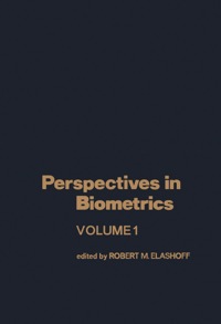 Imagen de portada: Perspectives in Biometrics 9780122373015
