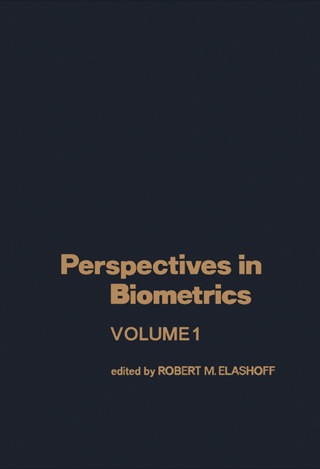 Cover image: Perspectives in Biometrics 9780122373015