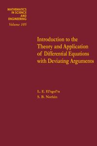 Cover image: Introduction to the theory and application of differential equations with deviating arguments 9780122377501