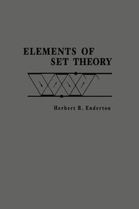 صورة الغلاف: Elements of Set Theory 9780122384400