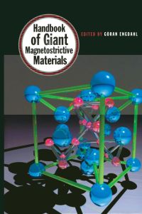 Immagine di copertina: Handbook of Giant Magnetostrictive Materials 9780122386404