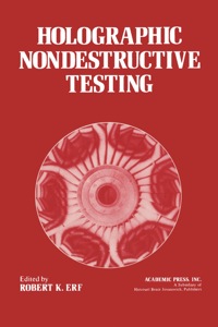 表紙画像: Holographic Nondestructive Testing 1st edition 9780122413506
