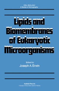 صورة الغلاف: Lipids and Biomembranes of Eukaryotic Microorganisms 9780122420504