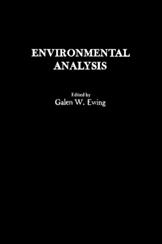 Imagen de portada: Environmental Analysis 9780122452505