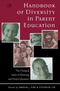 Imagen de portada: Handbook of Diversity in Parent Education: The Changing Faces of Parenting and Parent Education 9780122564833