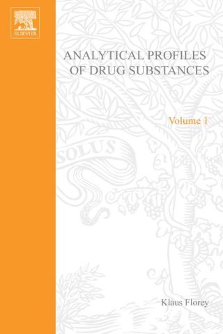 Omslagafbeelding: Profiles of Drug Substances, Excipients and Related Methodology vol 1 9780122608018