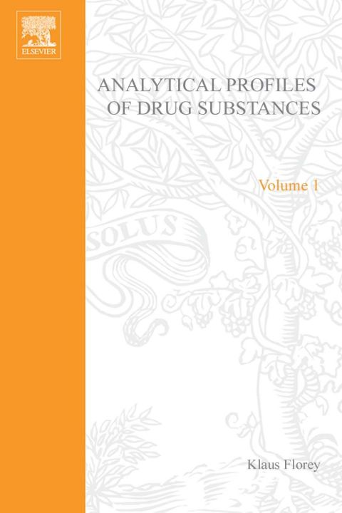 Profiles of Drug Substances, Excipients and Related Methodology vol 1 - FULL INSTANT DOWNLOAD | PDF DOCX EPUB