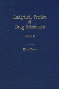 Cover image: Profiles of Drug Substances, Excipients and Related Methodology vol 14 9780122608148