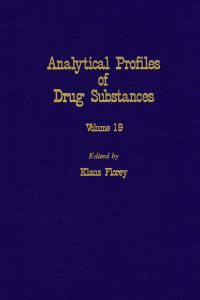 صورة الغلاف: Profiles of Drug Substances, Excipients and Related Methodology vol 19 9780122608193