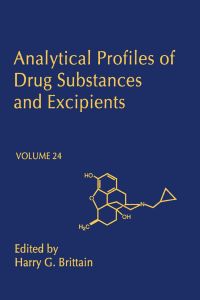 Titelbild: Analytical Profiles of Drug Substances and Excipients 9780122608247