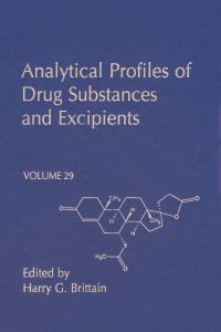 Cover image: Analytical Profiles of Drug Substances and Excipients 9780122608292