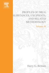 Cover image: Profiles of Drug Substances, Excipients and Related Methodology 9780122608308