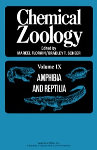 صورة الغلاف: Amphibia and Reptilia 9780122610394