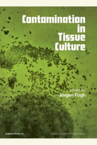 Cover image: Contamination in Tissue Culture 9780122618505