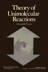 Cover image: Theory of Unimolecular Reactions 1st edition 9780122623509