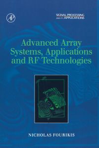 Omslagafbeelding: Advanced Array Systems, Applications and RF Technologies 9780122629426