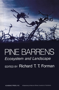 Imagen de portada: Pine Barrens: Ecosystem and Landscape 1st edition 9780122634505