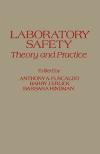 Cover image: Laboratory Safety Theory and Practice 1st edition 9780122699801
