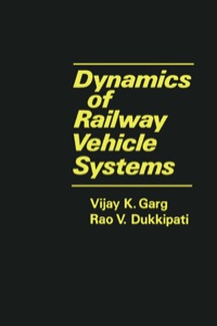 Imagen de portada: Dynamics of Railway Vehicle Systems 1st edition 9780122759505