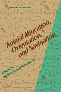 Cover image: Animal Migration, Orientation and Navigation 1st edition 9780122777509