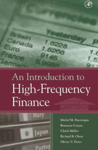 صورة الغلاف: An Introduction to High-Frequency Finance 9780122796715