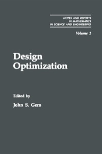 表紙画像: Design Optimization 1st edition 9780122809101