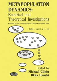 表紙画像: Metapopulation Dynamics: Empirical and Theoretical Investigations 9780122841200