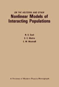 Cover image: Nonlinear Models of Interacting Populations 9780122874505