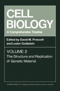 Imagen de portada: Cell Biology A Comprehensive Treatise V2: The Structure and Replication of Genetic Material 9780122895029