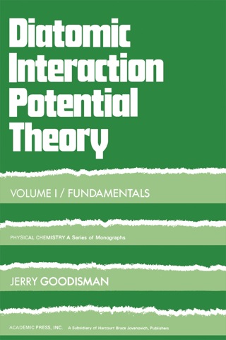 Imagen de portada: Diatomic Interaction Potential Theory: Fundamentals 9780122902017