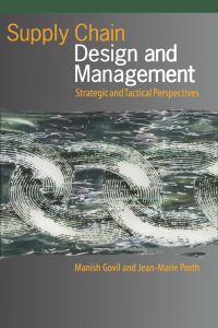 Imagen de portada: Supply Chain Design and Management: Strategic and Tactical Perspectives 9780122941511
