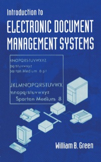 صورة الغلاف: Introduction to Electronic Document Management Systems 9780122981807