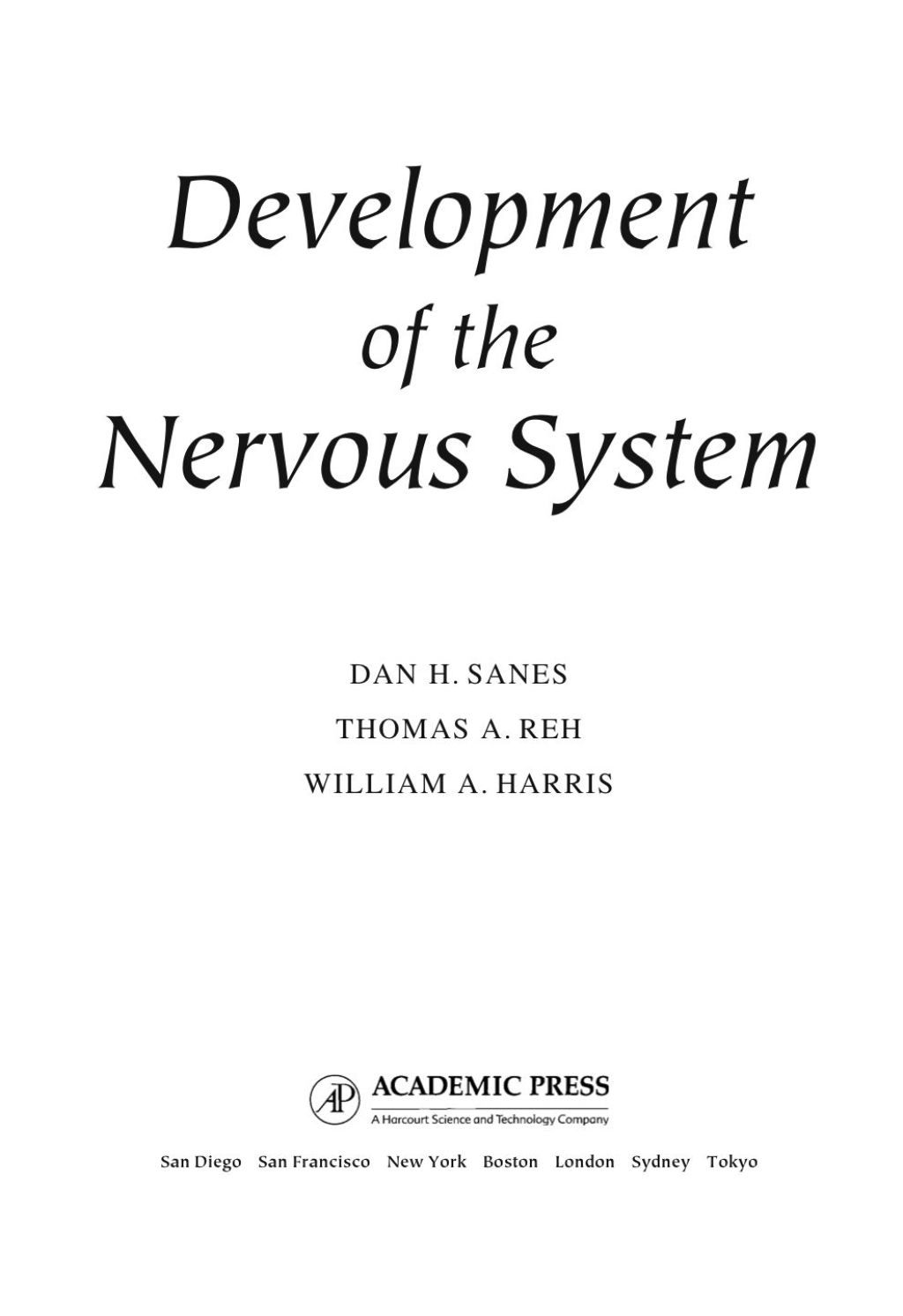 Development of the Nervous System