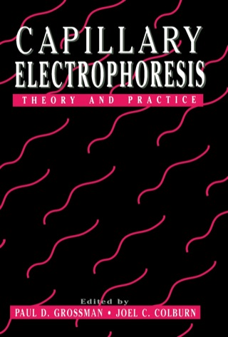 Cover image: Capillary Electrophoresis: Theory and Practice 9780123042507