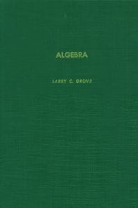 Cover image: Algebra 9780123046208