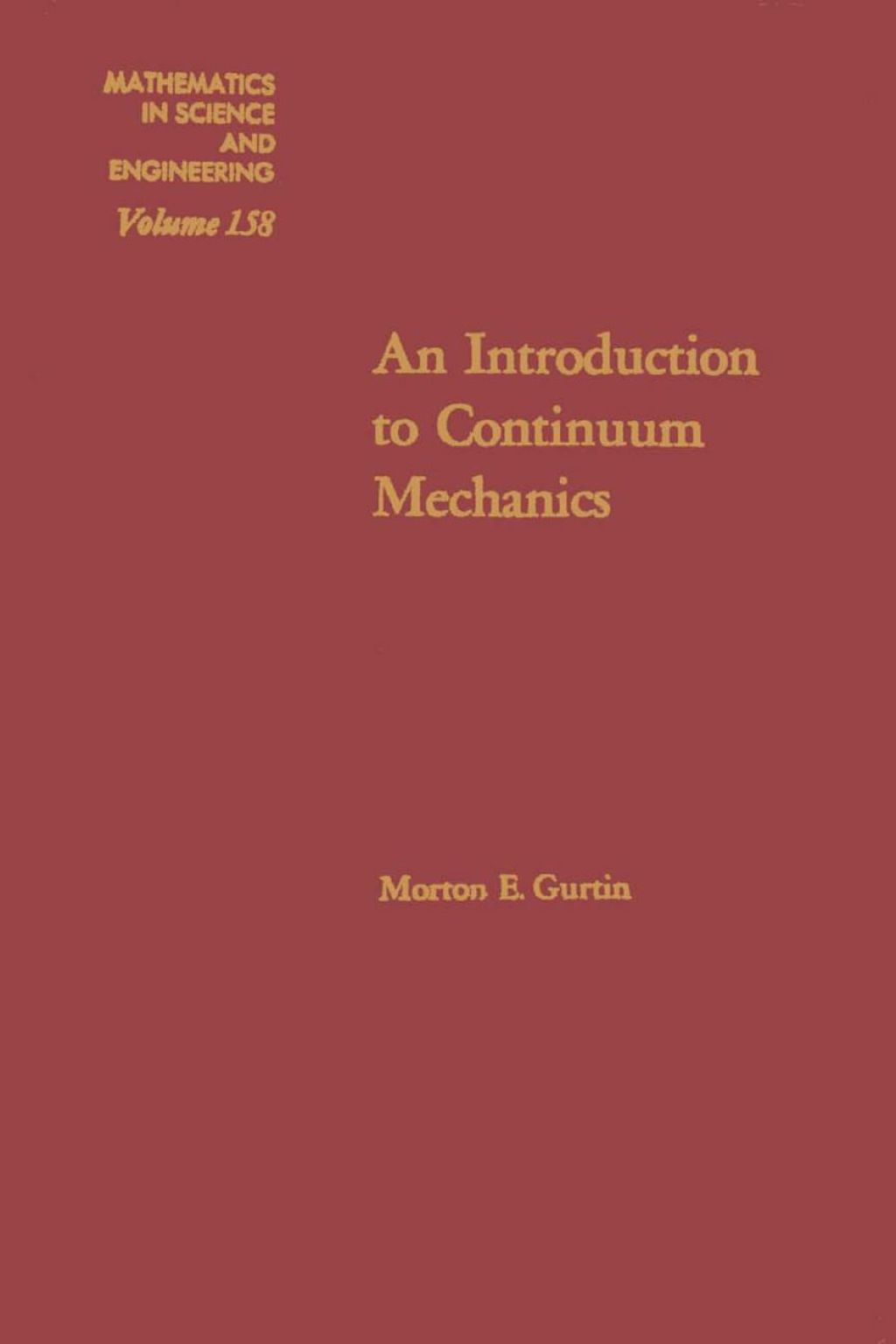 An Introduction to Continuum Mechanics