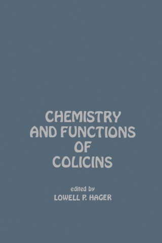 表紙画像: Chemistry And Functions of Colicins 9780123135506