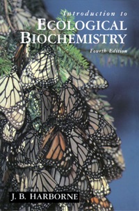 Cover image: Introduction to Ecological Biochemistry 4th edition 9780123246851